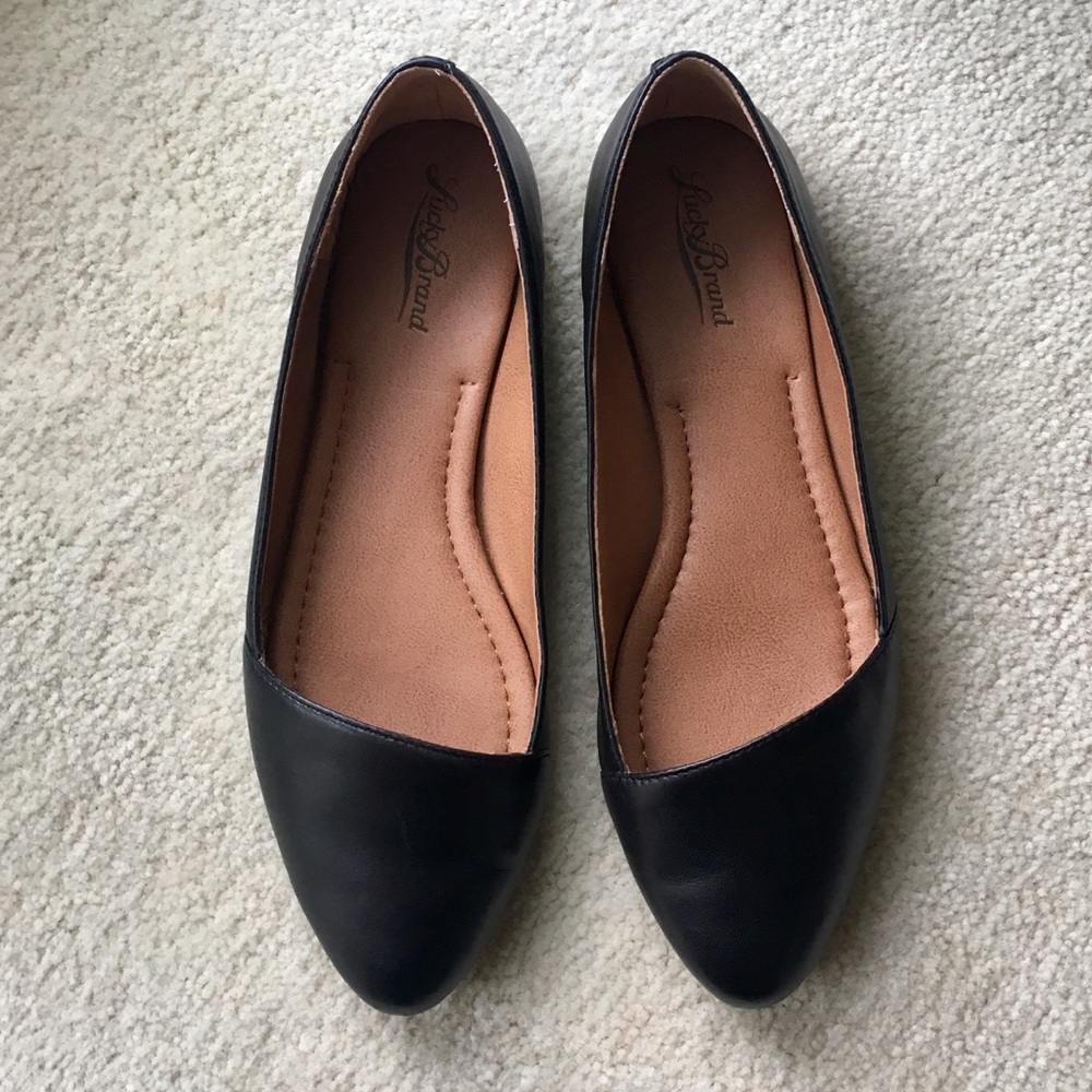 Lucky Brand Archh black flats